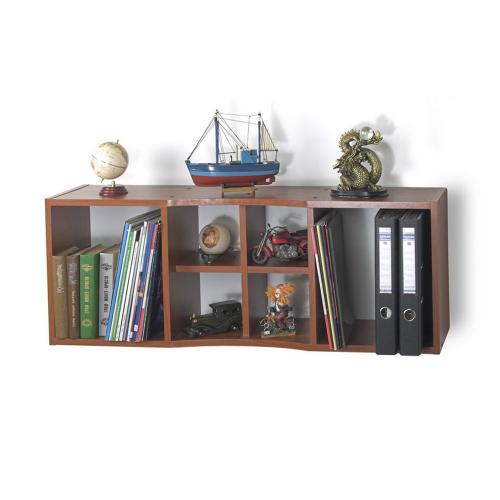 Полиця навісна Тиса Мебель П-31 Вишня оксфорд 364x220x1000 мм Полиця навісна Тиса Мебель П-31 Вишня оксфорд 364x220x1000 мм