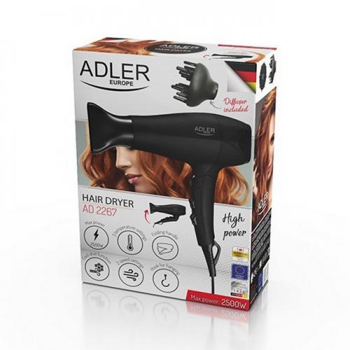 Фен з дифузором Adler AD 2267 гумовий корпус в інтернет супермаркеті PbayMarket!