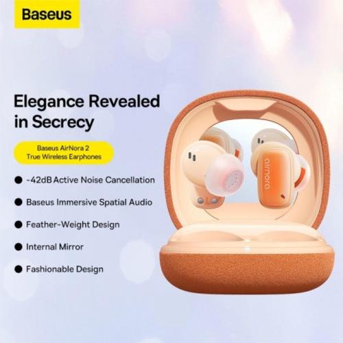 Навушники BASEUS AirNora 2 True Wireless Gradient Orange