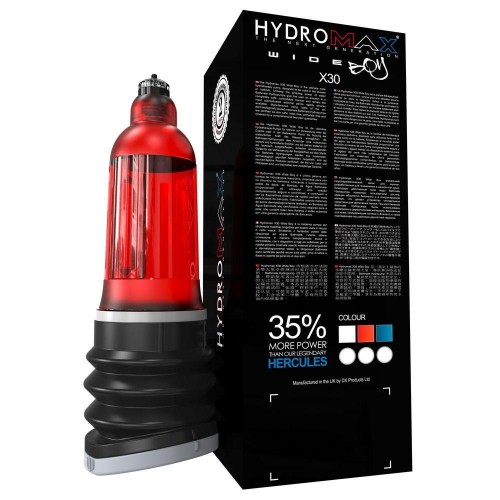 Гідропомпа Bathmate Hydromax 7 WideBoy Red (X30) для члена довжиною від 12,5 до 18 см, діаметр до 5, в інтернет супермаркеті PbayMarket!