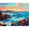 Картина за номерами. Brushme Морський прибій 40х50 см (GX30464)