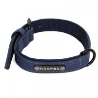 Нашийник для собак Hoopet W033 Синій M двошаровий (5293-17334) Нашийник для собак Hoopet W033 Синій M двошаровий (5293-17334)