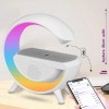 Лампа настільна RGB великий нічник OPT-TOP AS-K10 з бездротовою зарядкою для телефону (1876495732)