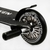 Самокат трюковий алюмінієвий диск та дека Best Scooter Kraken HIC-система пеги 100 кг Black and white (112910)