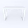Письмовий стіл Ferrum-decor Драйв 750x1000x600 Білий метал ДСП Білий 32 мм (DRA141) в інтернет супермаркеті PbayMarket!
