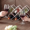 Підставка для пляшок вина Adore Décor Прованс 43х29х15 см Білий