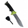 Туристичний ніж для виживання Gorillas BBQ 2-1253 25 см Чорний (KN1060)