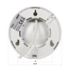 IP-відеокамера 4 Mп Dahua DH-IPC-HDW1430DT-SAW MicroSD 64 Gb