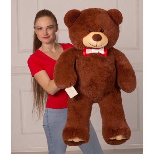 Плюшевий ведмедик Mister Medved Чарлі 110 см Бурий (004) Плюшевий ведмедик Mister Medved Чарлі 110 см Бурий (004)