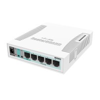 Комутатор MikroTik CSS106-5G-1S (RB260GS) (5x1Gb, 1x SFP)