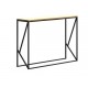 Консоль для дому в стилі Loft NS-406 830x1100x300 мм Черный