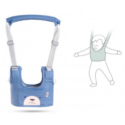 Дитячі віжки з додатковими підкладками Синій (vol-813)