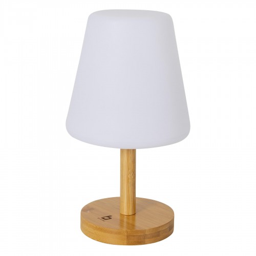 Ліхтар кемпінговий Bo-Camp Cambridge Rechargeable 200 Lumen Bamboo Біло-коричневий (5818792)