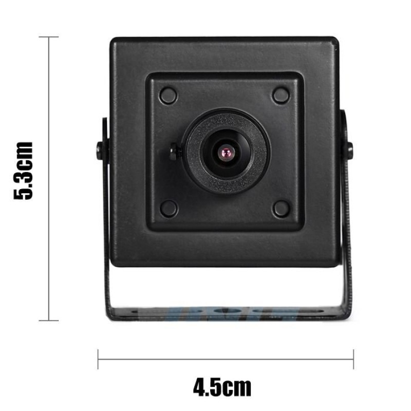 Міні IP камера зі звуком Revotech I706, 3 мегапікселя, 2304х1296, підтримка POE, P2P, Onvif