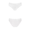 Трусики з широкою гумкою і мереживом Passion PS001 PANTIES white, size L в інтернет супермаркеті PbayMarket!