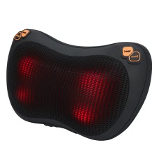 Масажна роликова подушка No Brand інфрачервоний масажер для спини, шиї та тіла