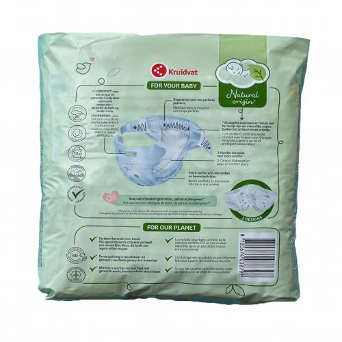 Дитячі підгузники Kruidvat Pure & Soft 3 (4-9 кг) 56 шт