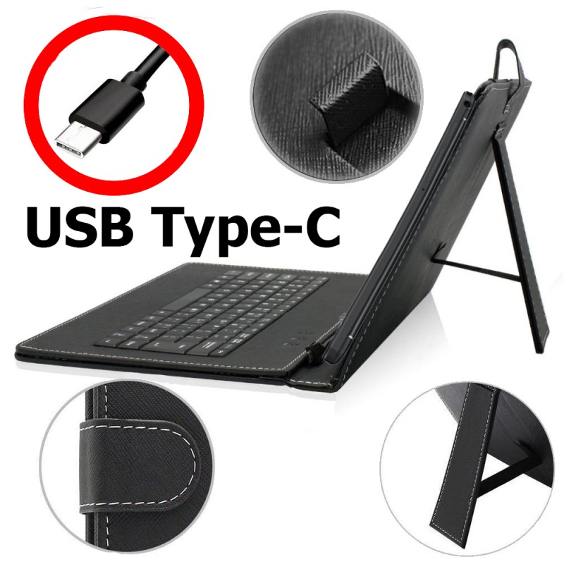 Універсальний чохол з клавіатурою для планшетів з діагоналлю від 10