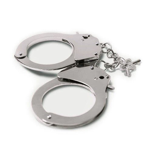 Наручники металеві Adrien Lastic Handcuffs Metallic Сірий (AD30400) в інтернет супермаркеті PbayMarket!