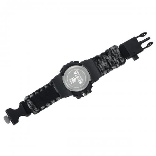 Наручний годинник чоловічий BESTA Life Pro Grey з компасом Сірий хакі (3356)