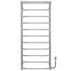 Рушникосушарка електрична Трапеція з полицею П11 500х1200 Deffi Хром EF16 (C.TP.120.50.11.E.C.R.5)