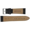 Ремінець для годинника Mykhail Ikhtyar зі шкіри 24 мм Чорний (S606-24S black)
