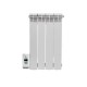 Електрорадіатор ELECTRO.4WL стандарт 500/96 (168Вт) Wi-Fi зліва 390Вт з настінними кріпленнями