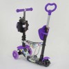 Самокат 5в1 Best Scooter (PU колеса з підсвіткою) Абстракція Multicolor (84216)
