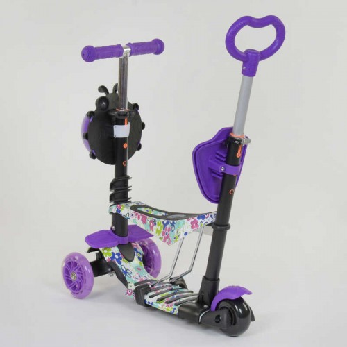 Самокат 5в1 Best Scooter (PU колеса з підсвіткою) Абстракція Multicolor (84216) Самокат 5в1 Best Scooter (PU колеса з підсвіткою) Абстракція Multicolor (84216)
