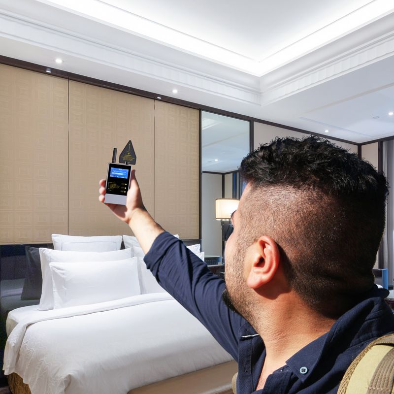 Професійний детектор жучків, прослушки, безпровідних камер, GPS трекерів - антижучок Nectronix WT-10