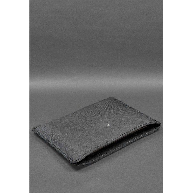 Шкіряна сумка для ноутбука та документів Універсальна синя Crazy Horse BlankNote