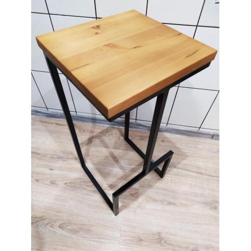 Барний стілець GoodsMetall у стилі ЛОФТ 750х350х350  Барний стілець GoodsMetall у стилі ЛОФТ 750х350х350