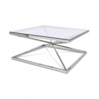 Кавовий журнальний столик у стилі Loft NS-570 490x1000x600 мм Черный