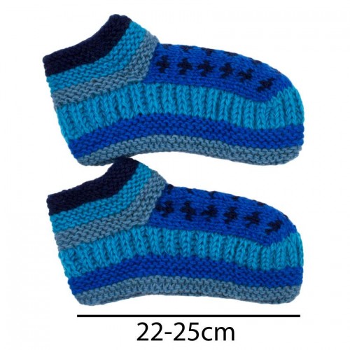 Шкарпетки домашні Kathmandu вовна яка М (22-25 см) Блакитний Синій (27215) в інтернет супермаркеті PbayMarket!