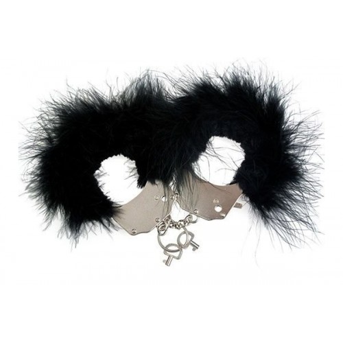 Наручники металеві Adrien Lastic Handcuffs Black Наручники металеві Adrien Lastic Handcuffs Black