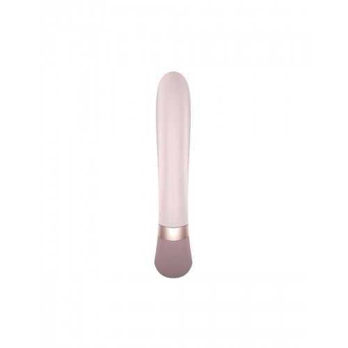 Смарт вібратор-кролик із підігрівом Satisfyer Heat Wave Mauve (мя'та упаковка!!!)