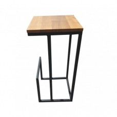 Барний стілець у стилі Loft NS-161 830x400x400 мм Черный