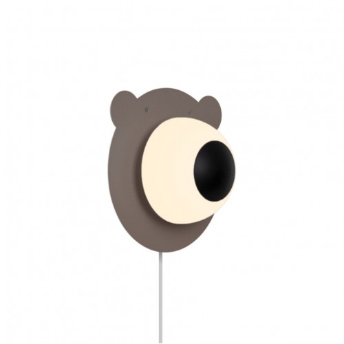 Настінний світильник Nordlux Bruna Bear 16x25 см Коричневий (Nor2312951018)