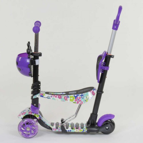 Самокат 5в1 Best Scooter (PU колеса з підсвіткою) Абстракція Multicolor (84216) Самокат 5в1 Best Scooter (PU колеса з підсвіткою) Абстракція Multicolor (84216)
