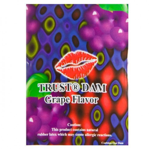 Латексна серветка Latex Dental Dams Grape 1 шт