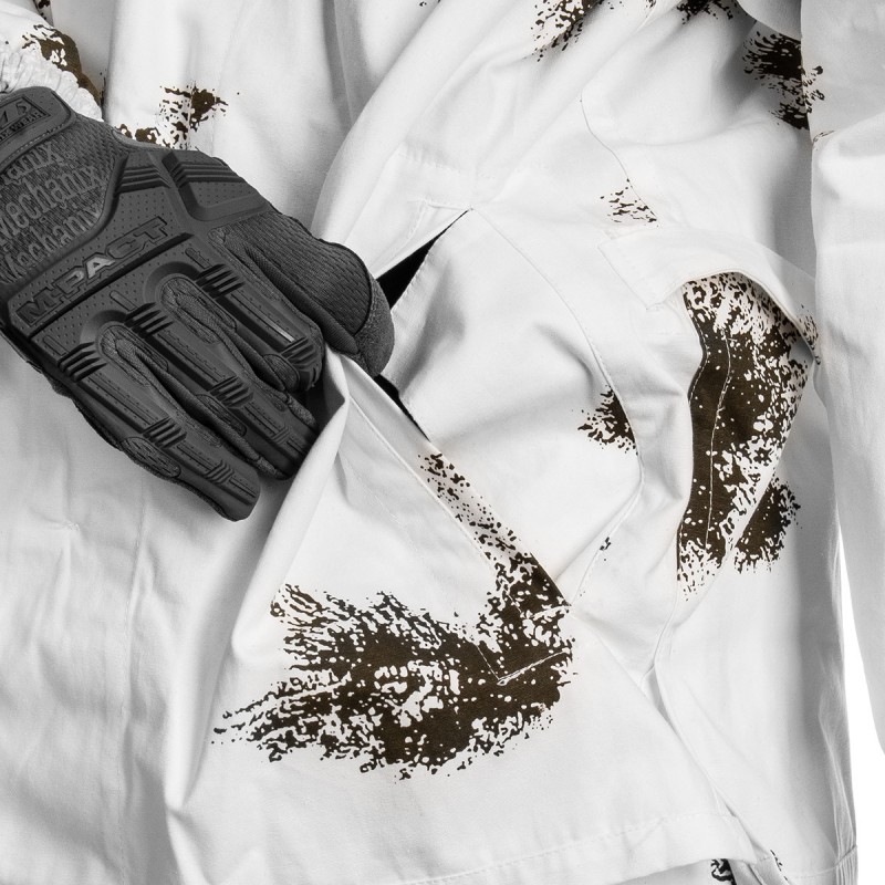 Костюм маскувальний тактичний Mil-Tec Bw L Сніговий Камуфляж