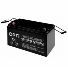 Акумулятор гелевий Opti AGM 100 Ah 12V Volt Polska