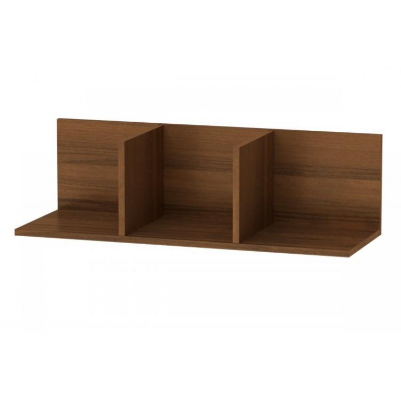 Полиця навісна Компанит П 30 85х30х25 см горіх