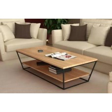 Кавовий журнальний столик у стилі Loft NS-722 480x1200x600 мм Черный