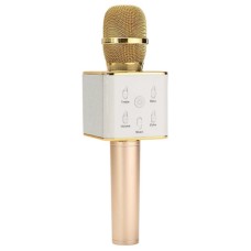 Караоке-мікрофон OPT-TOP Q7 Bluetooth Золотий (2104618397)