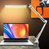 Настільна Led лампа на струбціні NC LED Forlock біла 10 Вт