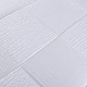 Самоклеюча 3D панель біле плетіння 3D Loft 700x700x5мм (3101-5)