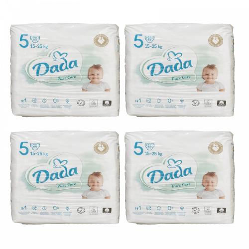 Підгузники Dada Pure Care 5 (15-25 кг) 112 шт в інтернет супермаркеті PbayMarket!