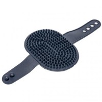 Щітка резинова GeorPlast GeoJoy Short 27х13,5х1 см Антрацит