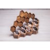 Сотова скринька-органайзер для 10 годинників ecoWalnut 7.3х59.7х23.5 см